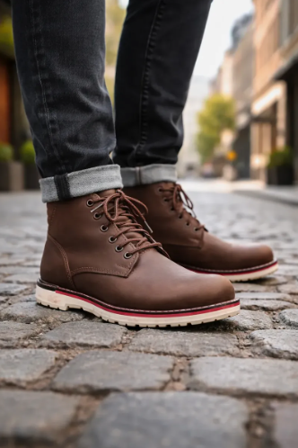 Botineta en Cuero Premium para Hombre Modelo London | Ghilardi - Imagen 2