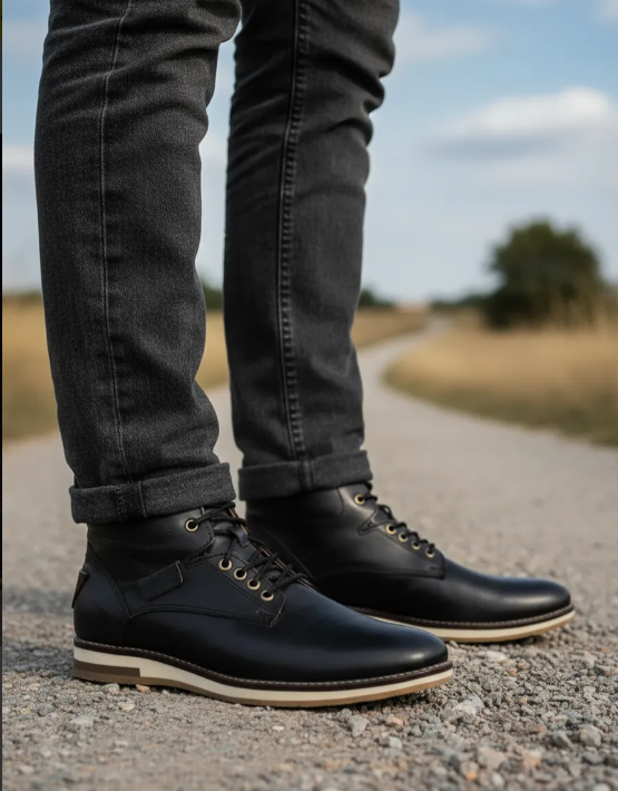 Botineta de Cuero Premium para Hombre Stefano | Ghilardi - Imagen 2